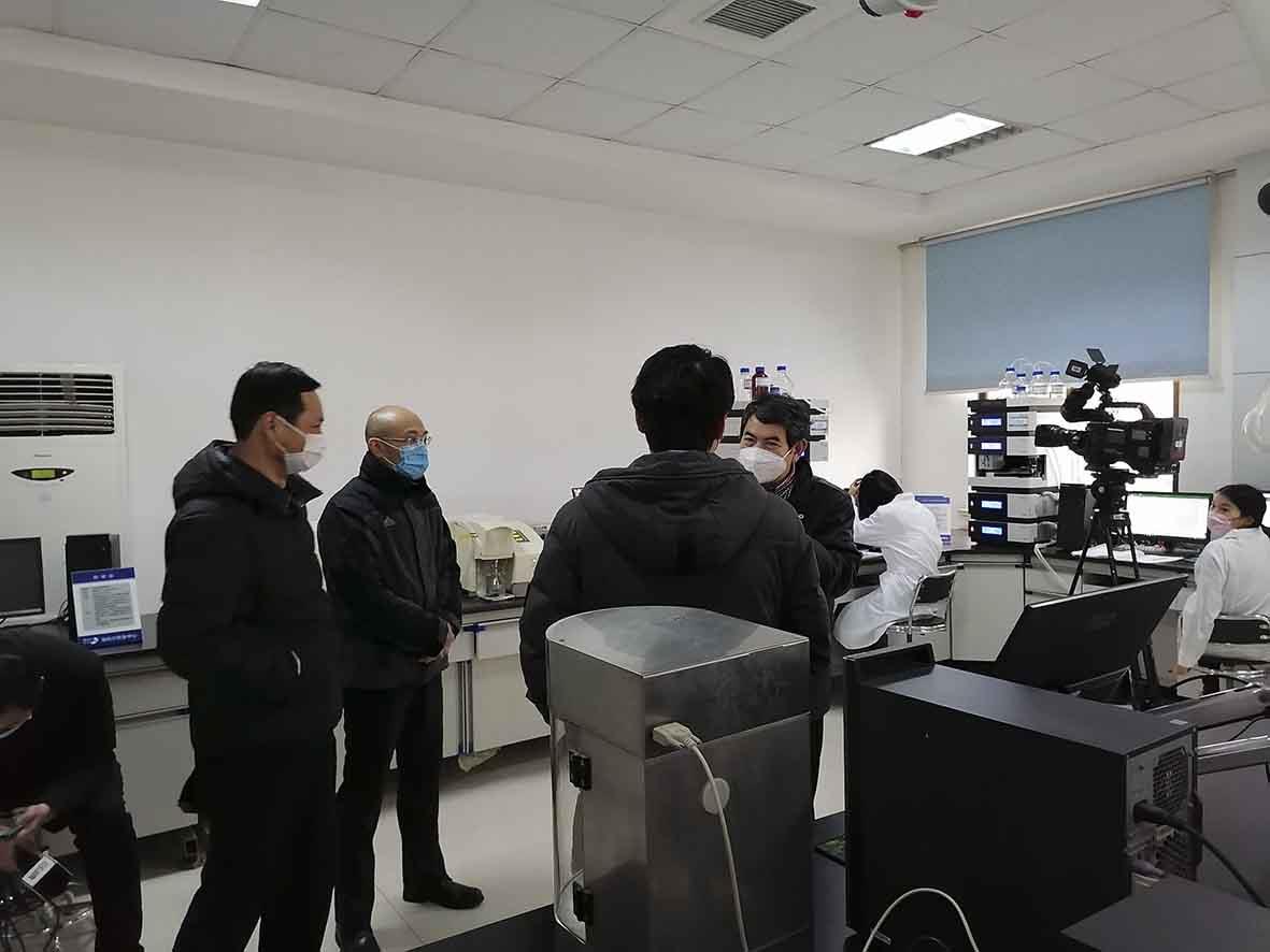 市委統戰部來集團調研采訪復工復產工作